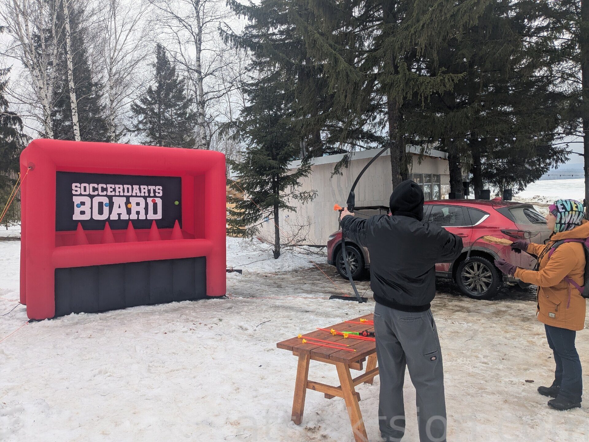 Надувной тир в аренду Екатеринбург